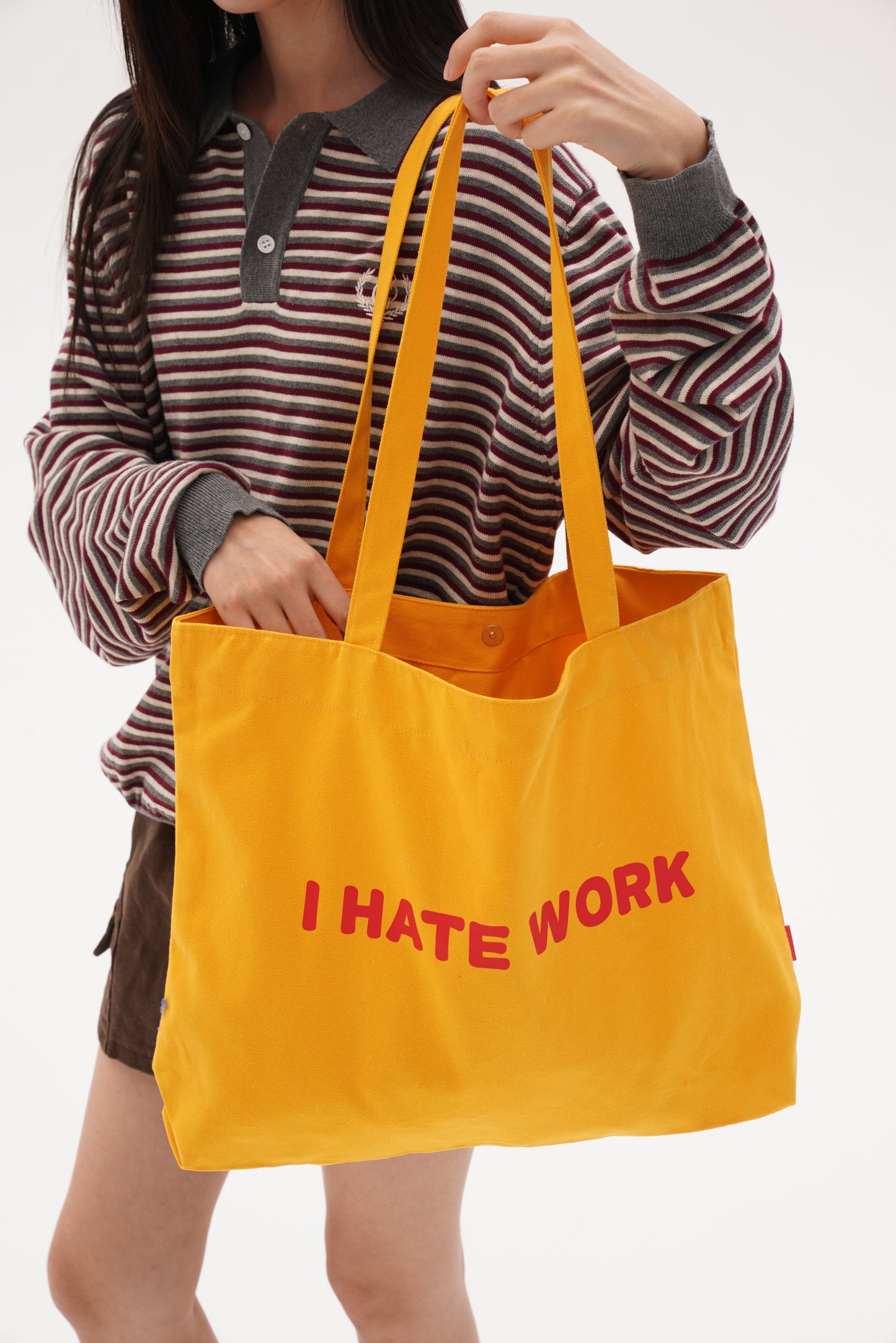 【 現貨 】I HATE WORK TOTE BAG