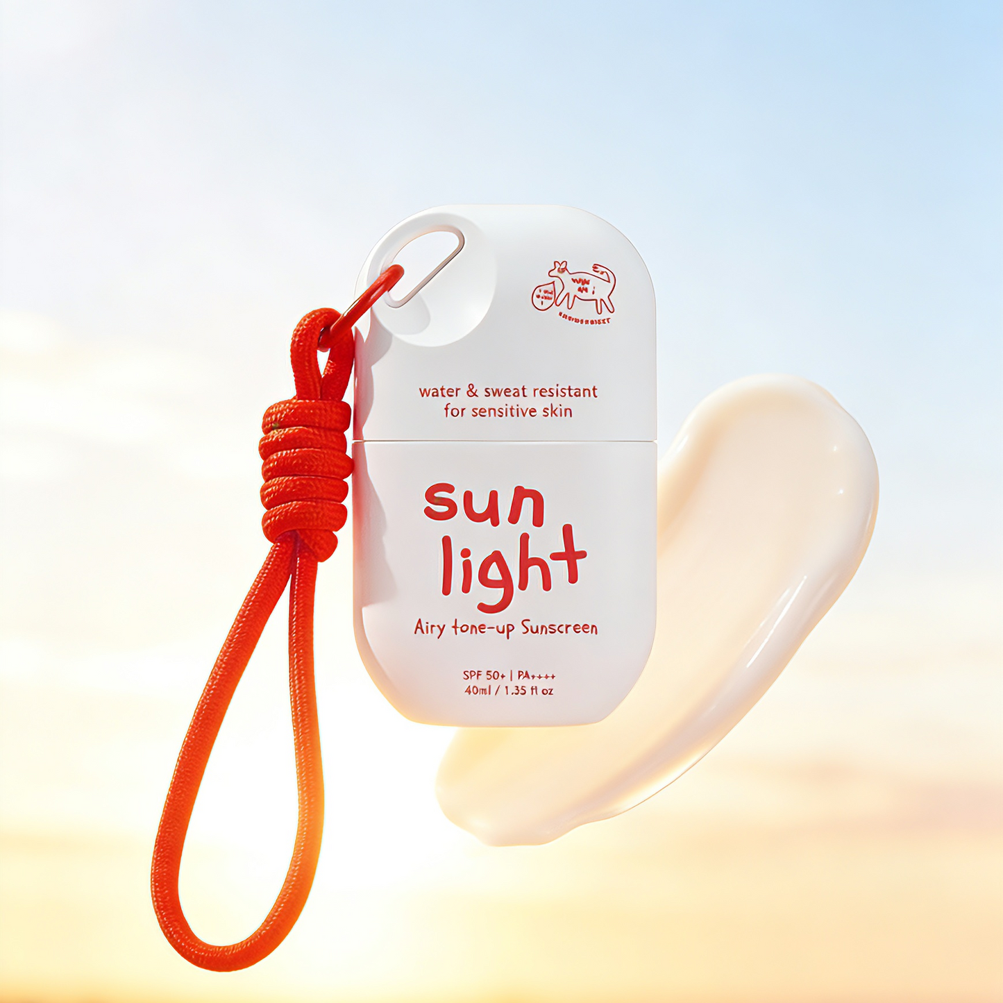 【 首批體驗價預訂 】MAMAMA sunlight airy tone up sunscreen 羽感提亮防曬乳霜 40ml