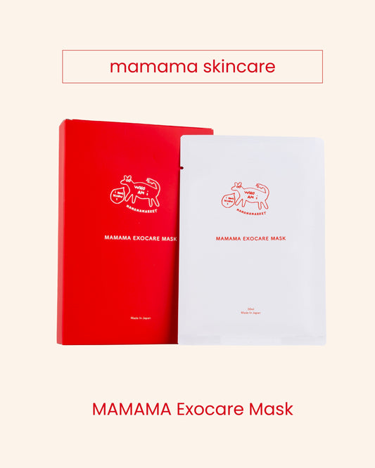 【 現貨 】MAMAMA Exocare Mask 🇯🇵外泌體面膜( 1盒5枚 )